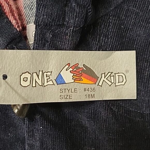 ONE KID NEW WINTER JACKET SIZE 18 MONTHS COTTON RAIME AND SOME SPANDEX - Picture 2 of 7